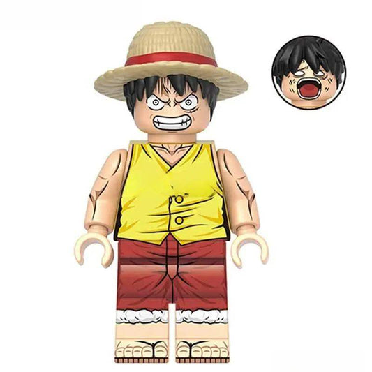  Monkey D Luffy One Piece Lego Minifigure Custom -  ToylandEU™