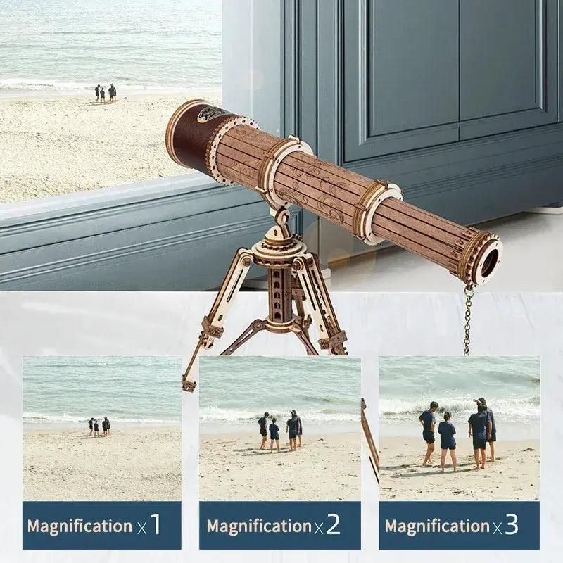  Monocular Telescope Wooden Puzzle Kit Teens And Adults -  ToylandEU™
