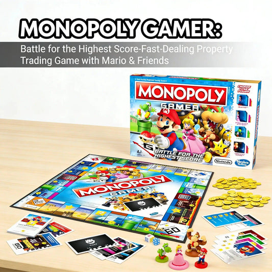  Monopoly Mario Board Game Family Strategy Edition -  ToylandEU™