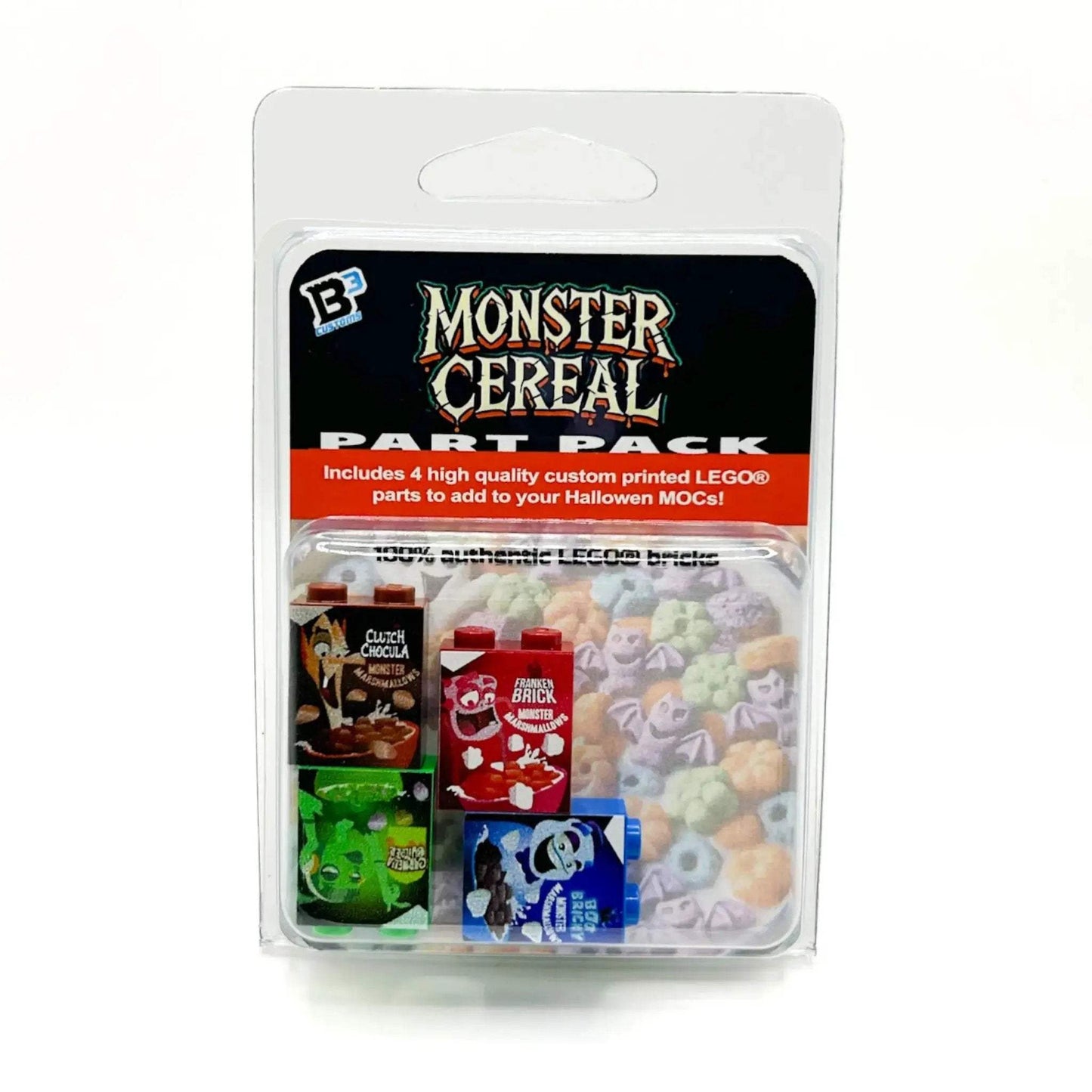 Monster Cereal Collection (Set of 4) - Custom Exclusive Halloween Edition - ToylandEU