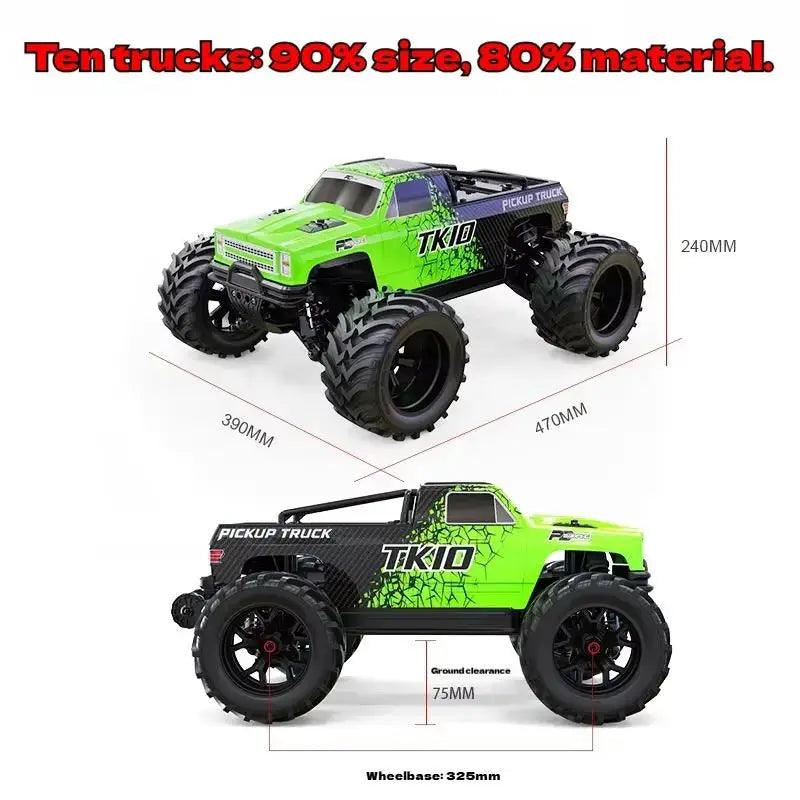  Brushless RC Monster Truck 4WD High Speed RTR 88Kmh -  ToylandEU™