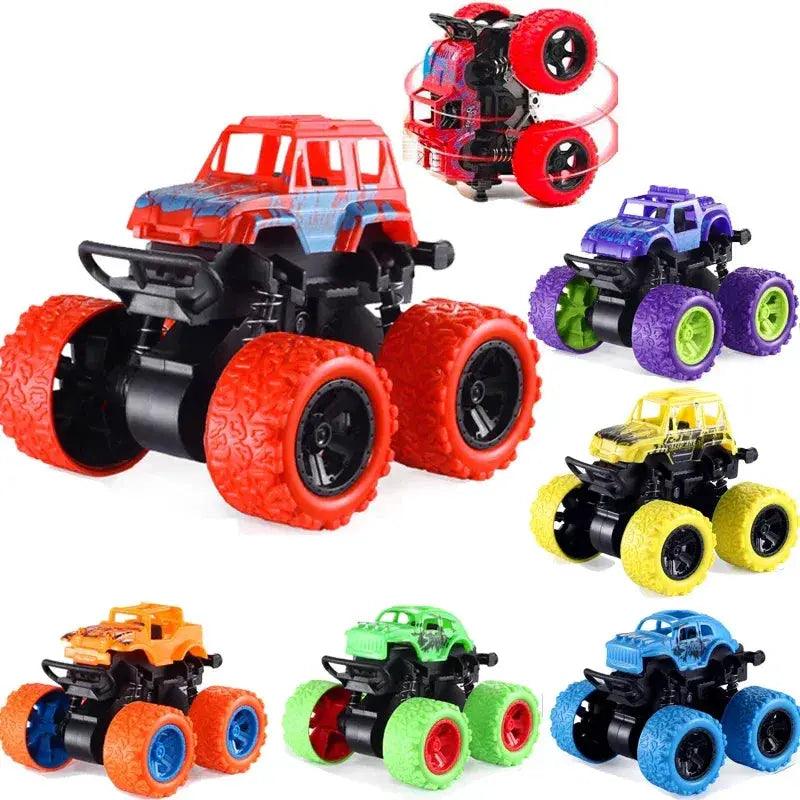  Monster Truck Durable Pull Back Car Four Wheel Drive -  ToylandEU™