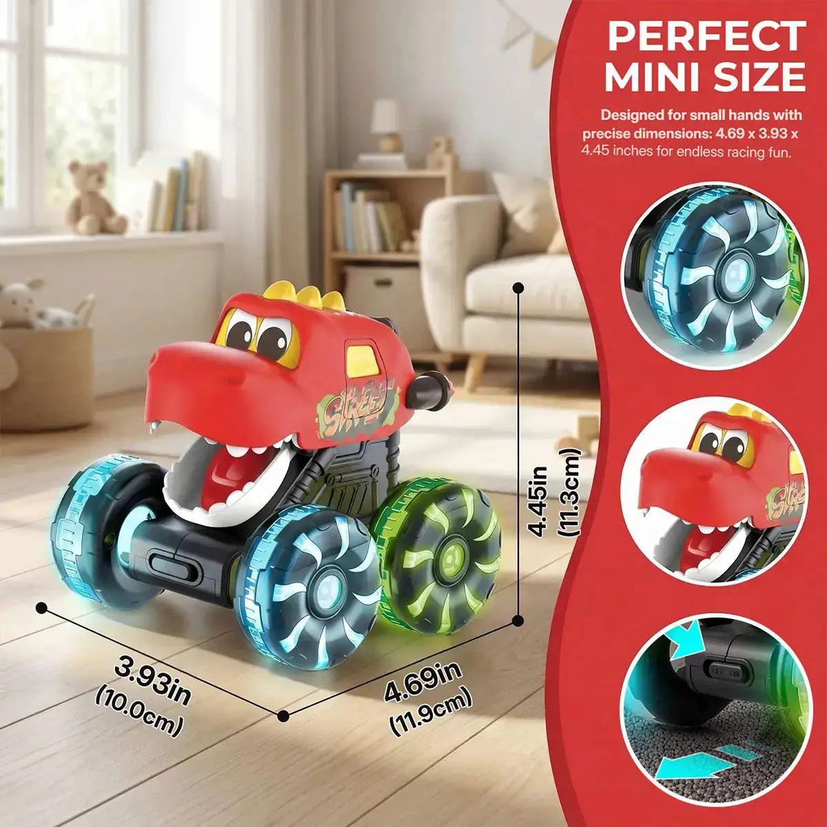  Dinosaur Monster Truck Light Up Wheels Toy For Kids -  ToylandEU™