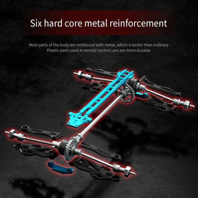  RC Monster Truck Off Road 4WD Vehicle For Boys Durable -  ToylandEU™