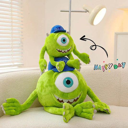 Monsters University Mike Plush Cushion - Soft and Cuddly Fun! - ToylandEU