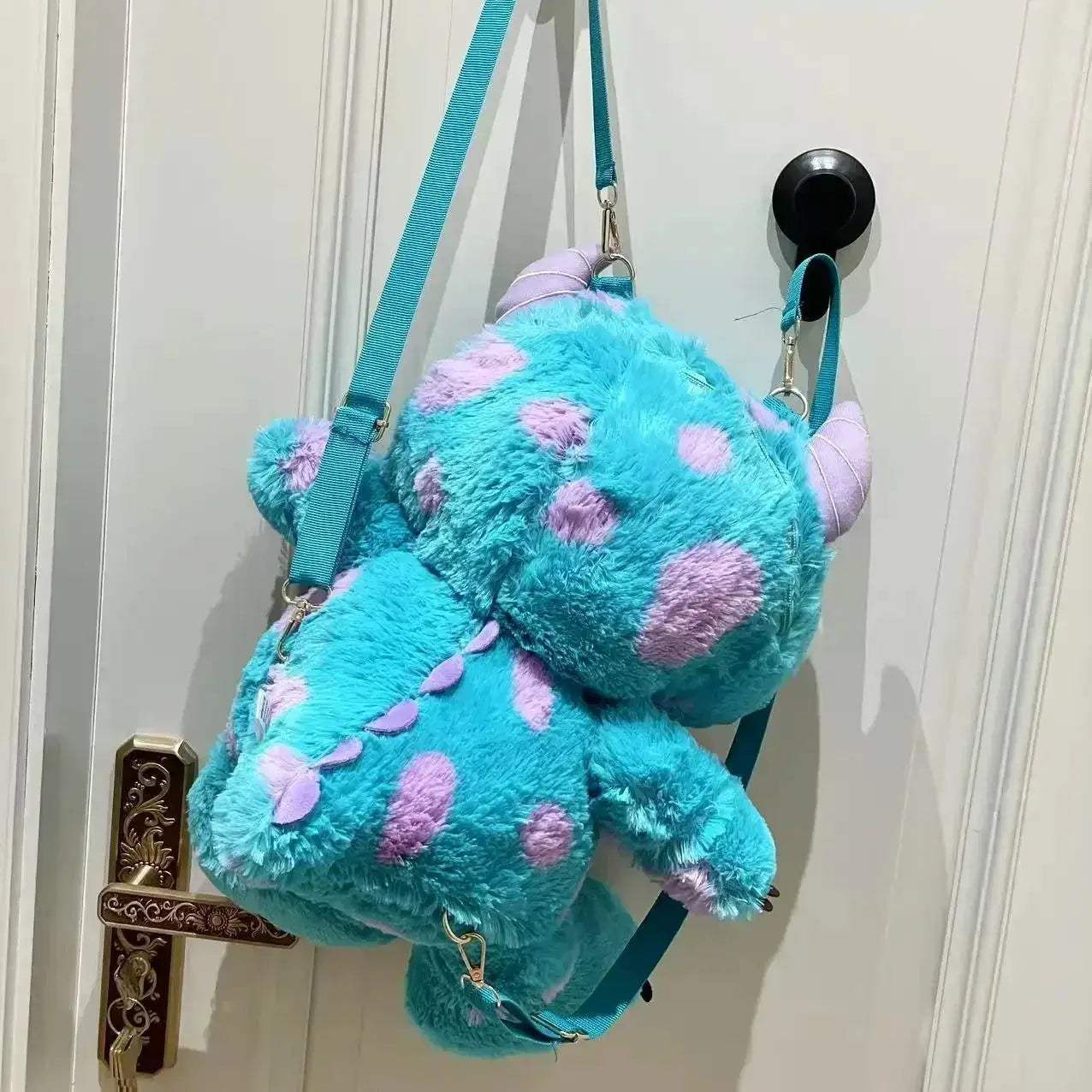Monsters University Sullivan Plush Backpack With Big Eyes - ToylandEU