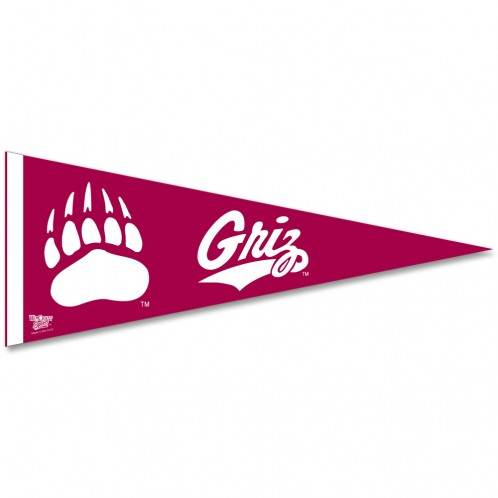 Montana Grizzlies Pennant 12x30 Premium Style Special Order - ToylandEU