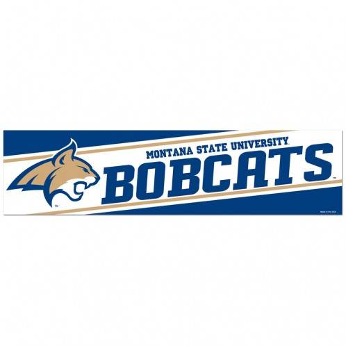 Montana State Bobcats Decal 3x12 Bumper Strip Licensed - ToylandEU