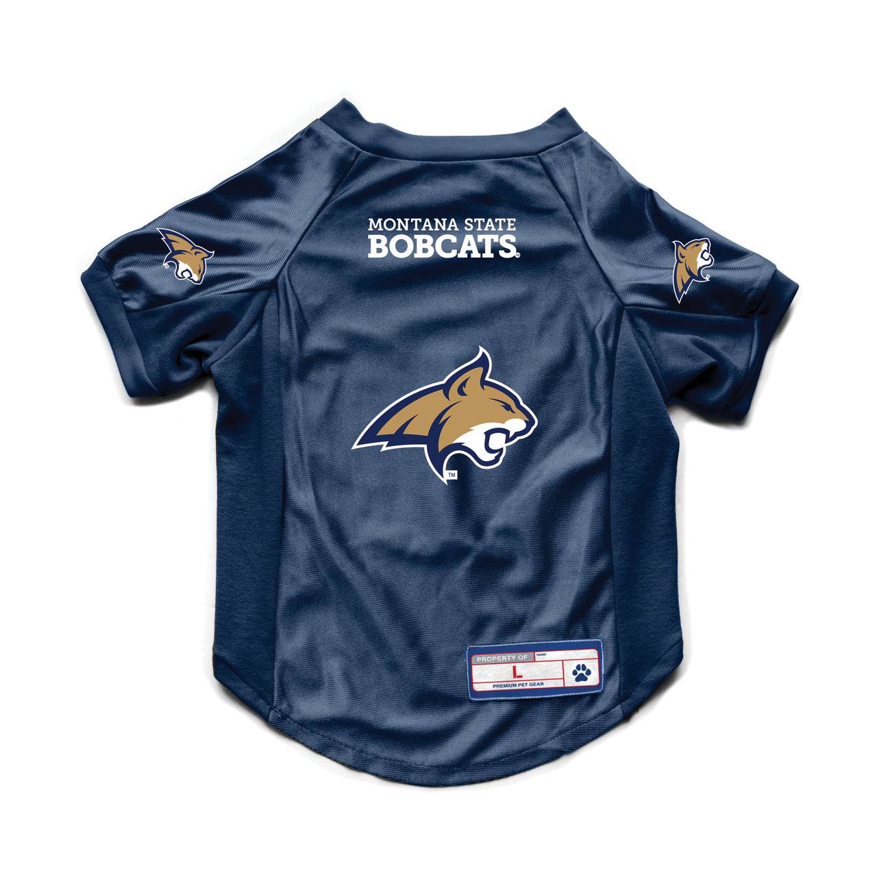 Montana State Bobcats Pet Jersey Stretch Size M Official - ToylandEU