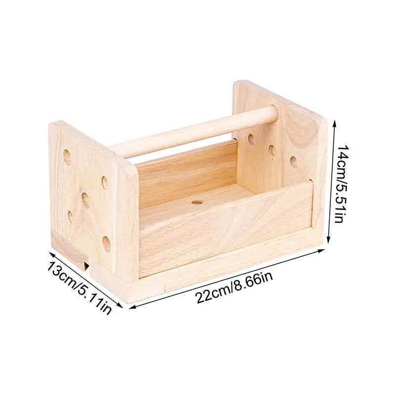 16-Piece Montessori Wooden Tool Set - Creative Play for Kids - ToylandEU