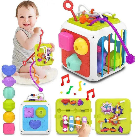  Montessori 7 In 1 Baby Toys Educational Shape Sorter -  ToylandEU™