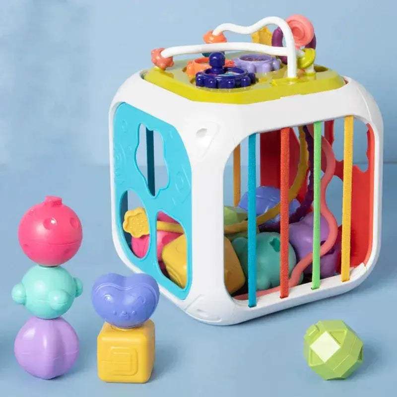 Montessori 7 In 1 Baby Toys Educational Shape Sorter - ToylandEU