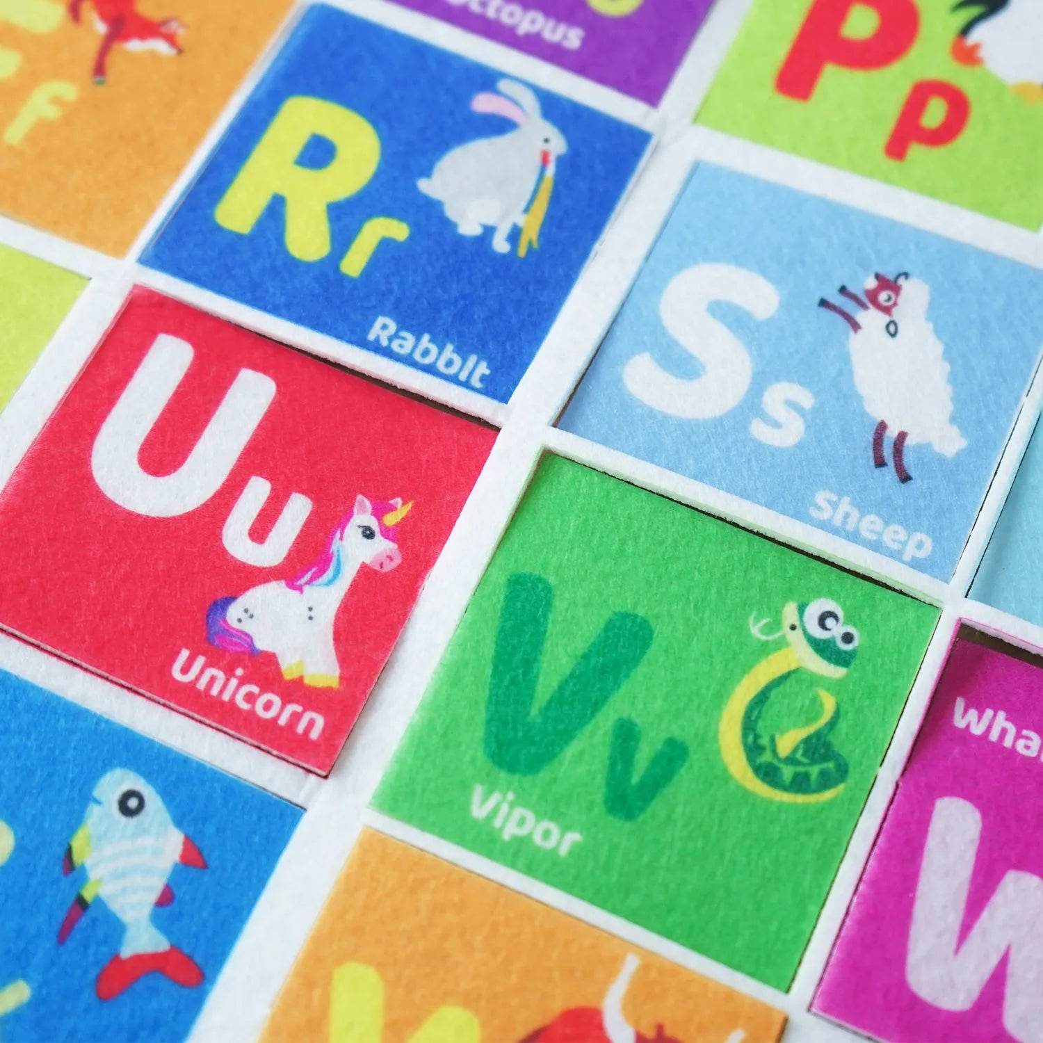 Montessori ABC 123 Colors Fishing Toy Develops Language Motor Skills Creativity - ToylandEU