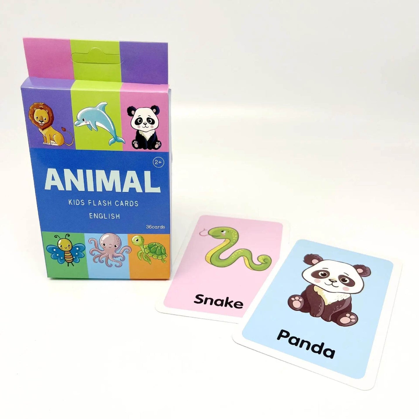 Montessori Alphabet Flashcards for Kids 3-14 Years 36 Cards 8 Themes Educational Toys Reading Writing - ToylandEU