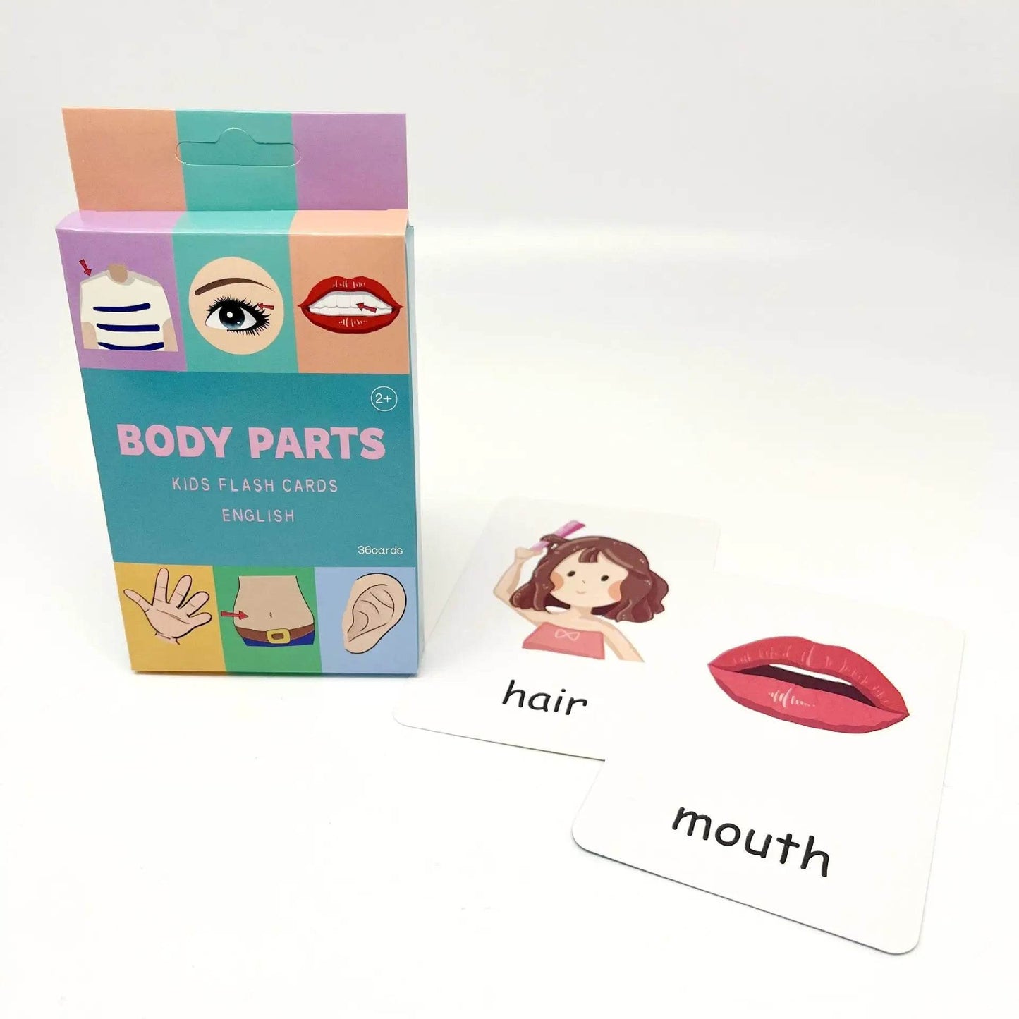 Montessori Alphabet Flashcards for Kids 3-14 Years 36 Cards 8 Themes Educational Toys Reading Writing - ToylandEU