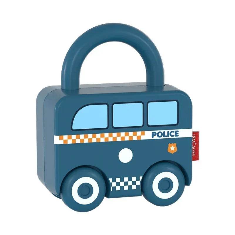 Kids Alphabet Lock Key Matching Educational Toys Montessori Number Matching Locking Toddler Learning Word Homeschool Toys - ToylandEU