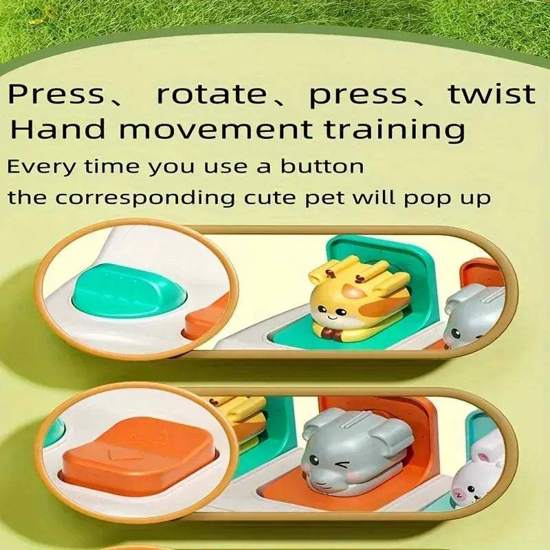 Montessori Animal Toys With Pop Up Boxes Enhance Motor Skills - ToylandEU