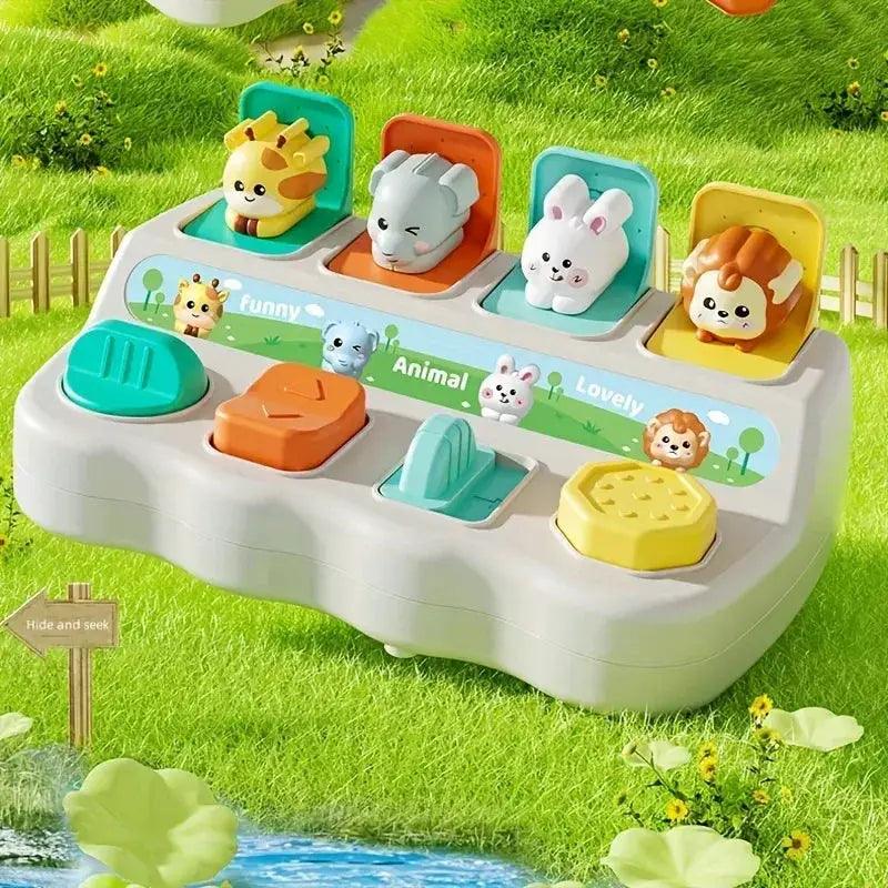  Montessori Animal Toys With Pop Up Boxes Safe For Play -  ToylandEU™