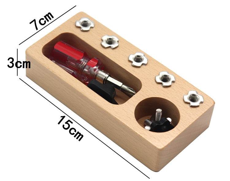 Montessori-Approved Wooden Sensory Development Toy Box for Kids - ToylandEU