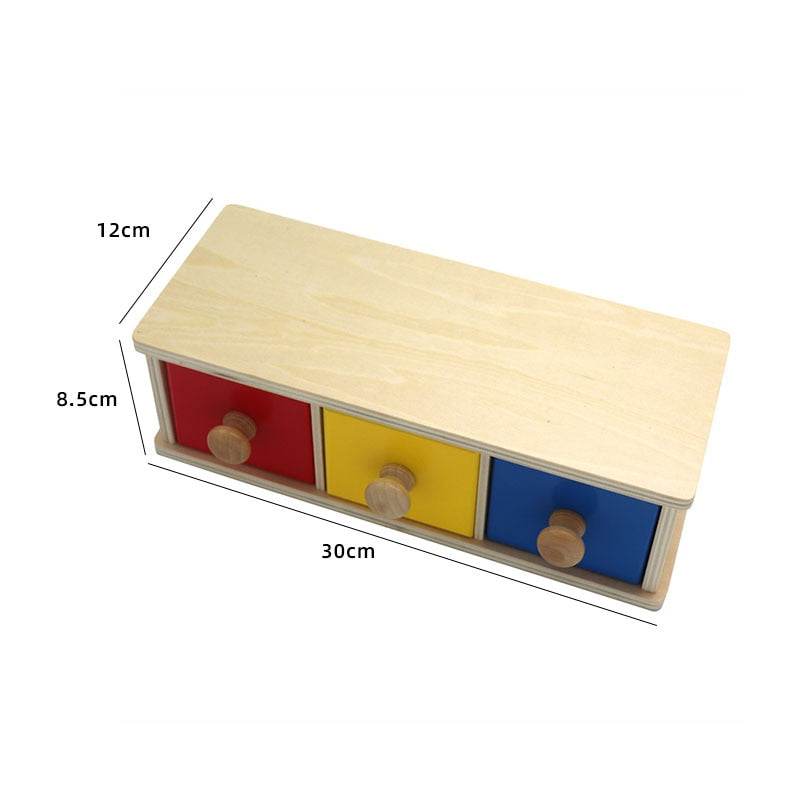 Montessori-Approved Wooden Sensory Development Toy Box for Kids - ToylandEU
