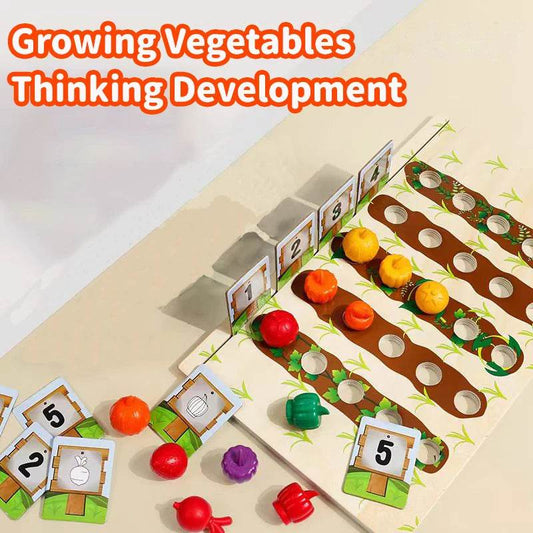 Montessori Baby Colorful Shape Educational Toys Experience Farmer's Uncle Plant Vegetable Toys Training Children Patience Toys - ToylandEU