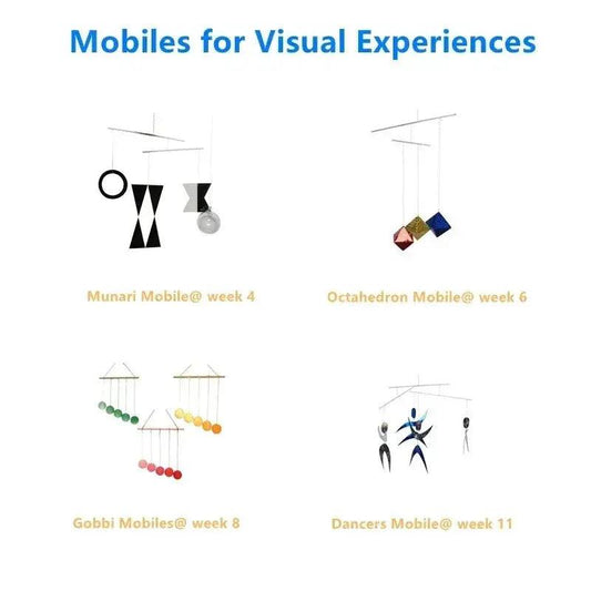  Montessori Baby Mobile Visual Stimulation Toys Safe -  ToylandEU™