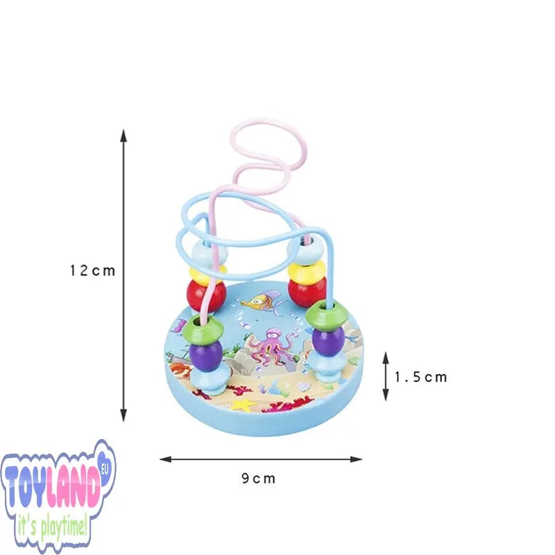 Montessori Baby Roller Coaster Abacus: Educational Math Toy for Toddlers Toyland EU Toyland EU