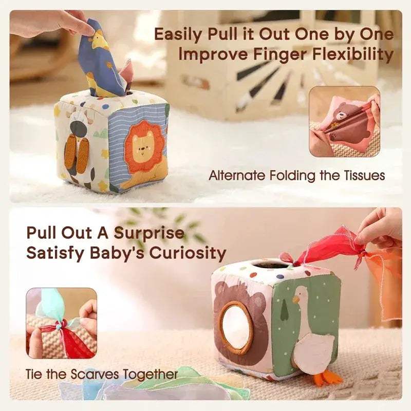Montessori Baby Toys Busy Board For Fine Motor Skills - ToylandEU