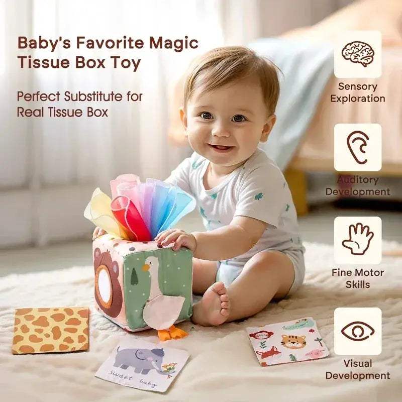 Montessori Baby Toys Busy Board For Fine Motor Skills - ToylandEU
