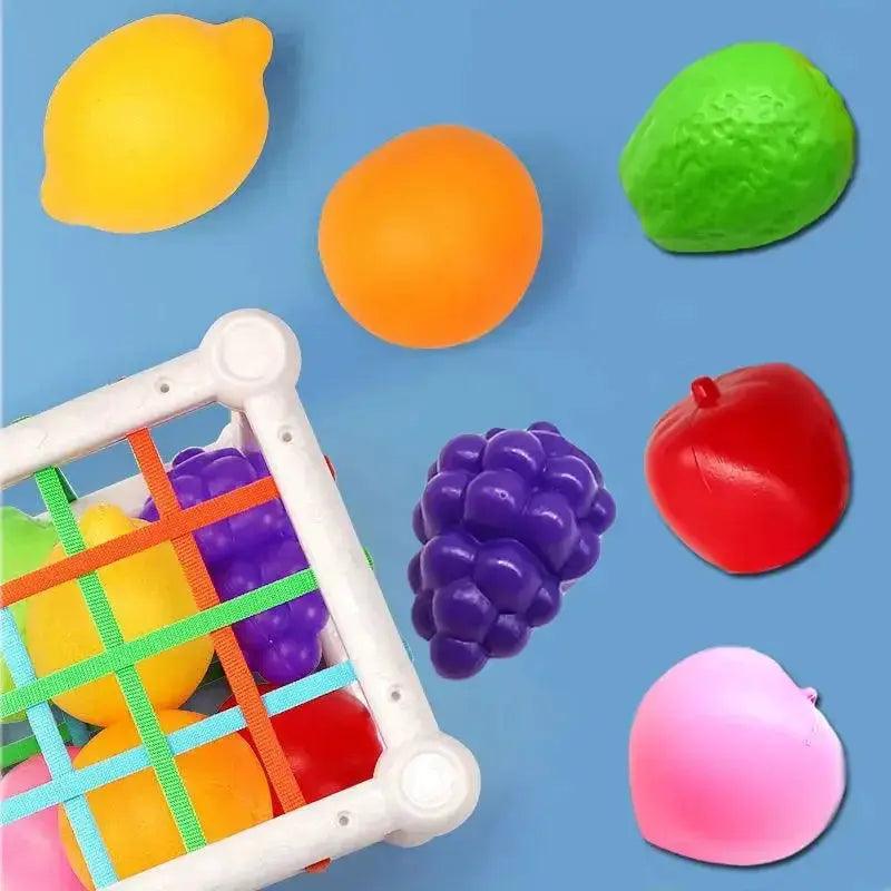  Montessori Baby Toys Multisensory Fruit Shapes Durable -  ToylandEU™