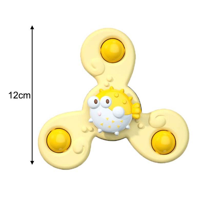 Montessori Bath Spinner Toy with Suction Cup for Fun Water Play - ToylandEU