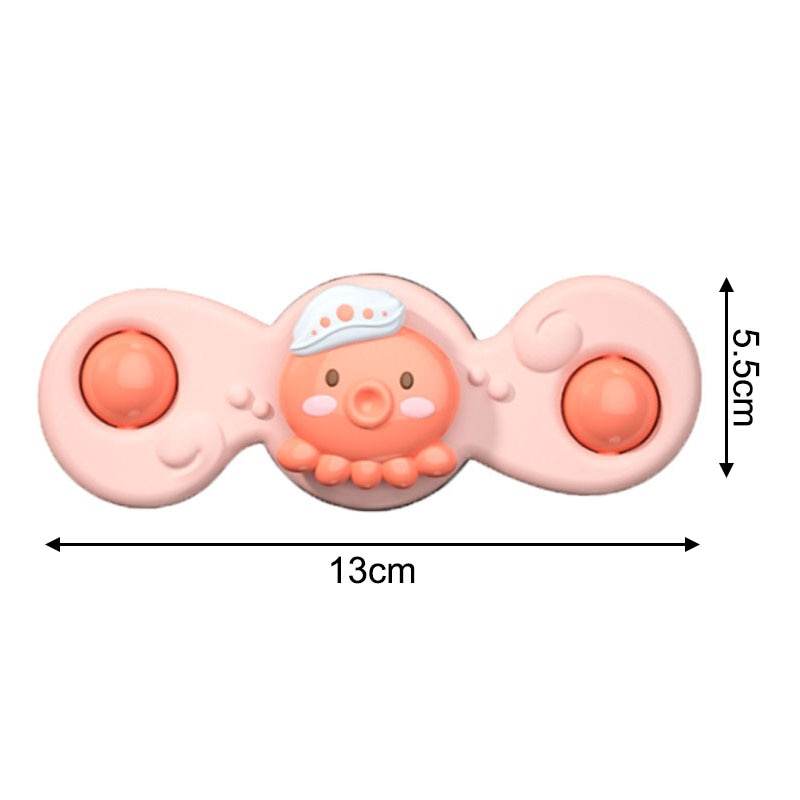 Montessori Bath Spinner Toy with Suction Cup for Fun Water Play - ToylandEU