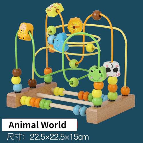 Montessori Bead Maze Abacus: Fun Math Puzzle for Kids' Early Learning - ToylandEU