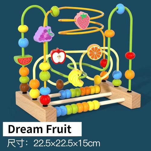 Montessori Bead Maze Abacus: Fun Math Puzzle for Kids' Early Learning - ToylandEU