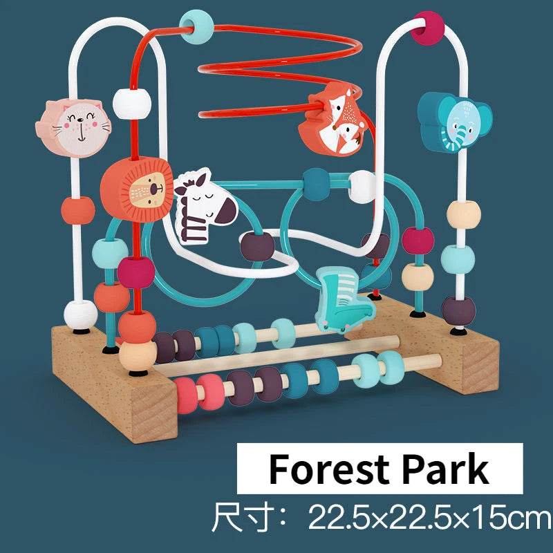 Montessori Bead Maze Abacus: Fun Math Puzzle for Kids' Early Learning - ToylandEU