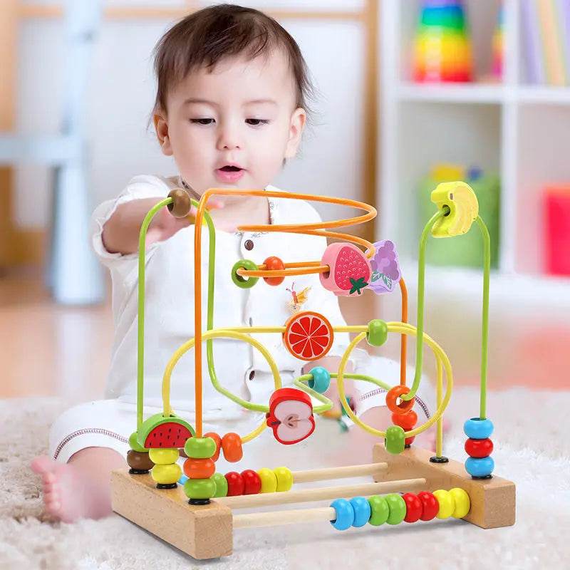 Montessori Bead Maze Abacus: Fun Math Puzzle for Kids' Early Learning - ToylandEU