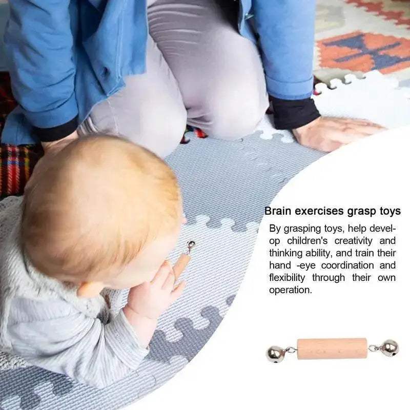 Montessori Beech Wood Interlocking Discs Toy for Toddler Development - ToylandEU