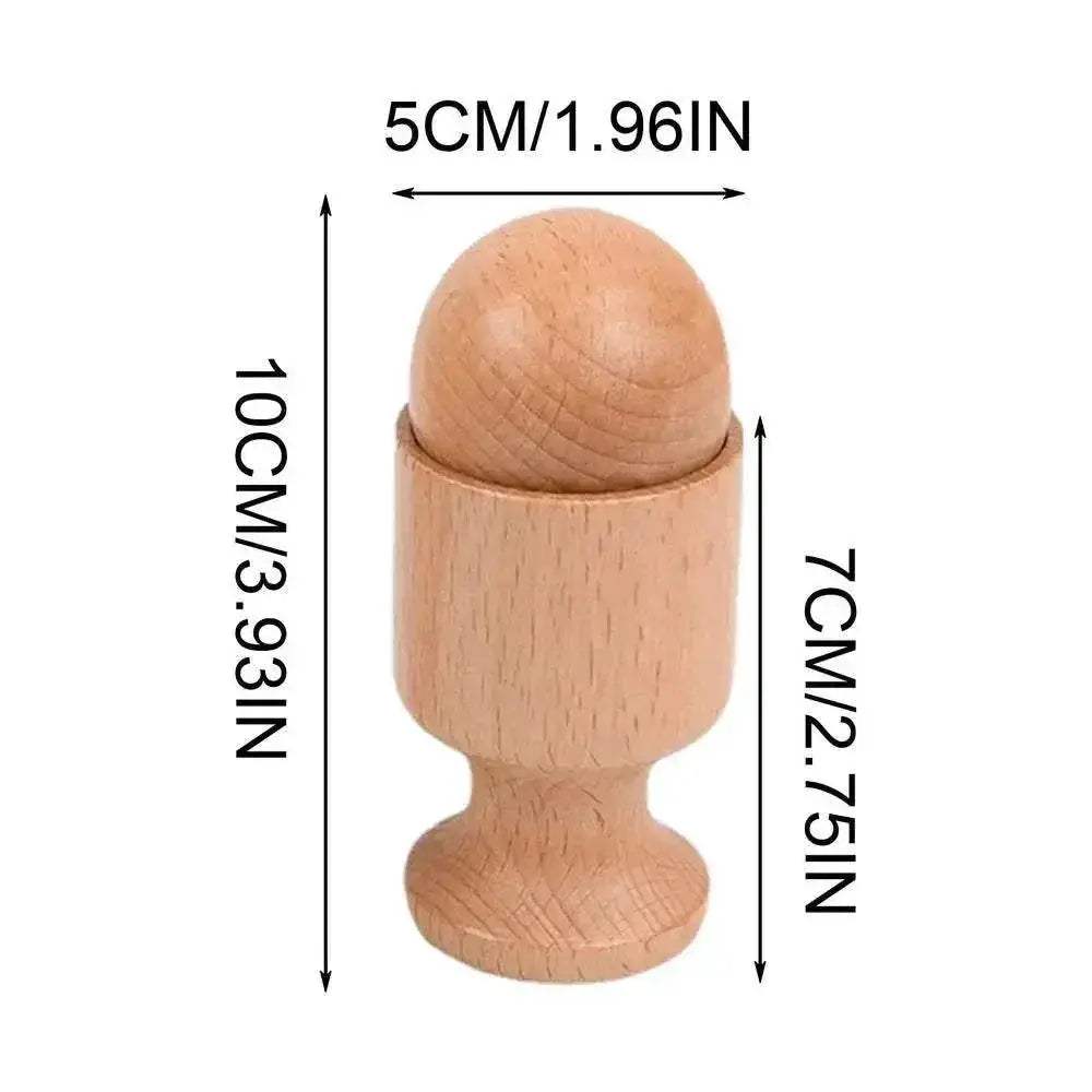 Montessori Beech Wood Interlocking Discs Toy for Toddler Development - ToylandEU