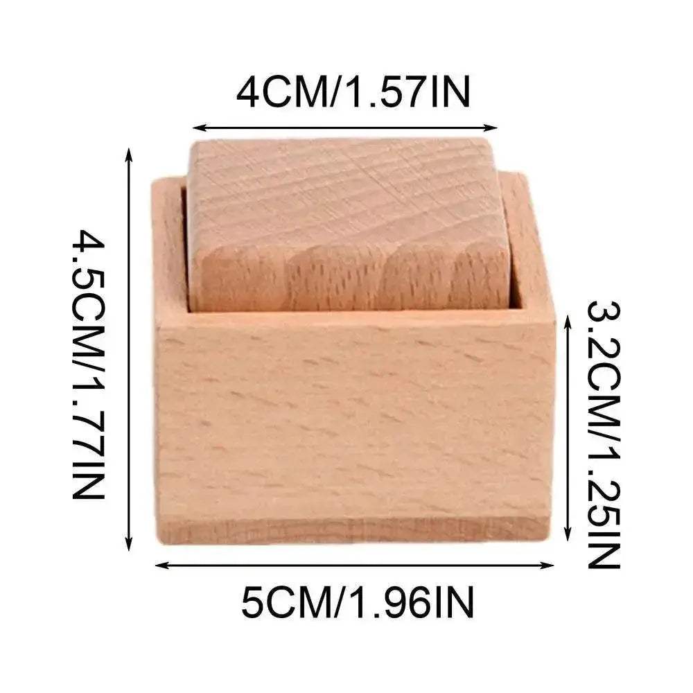 Montessori Beech Wood Interlocking Discs Toy for Toddler Development - ToylandEU