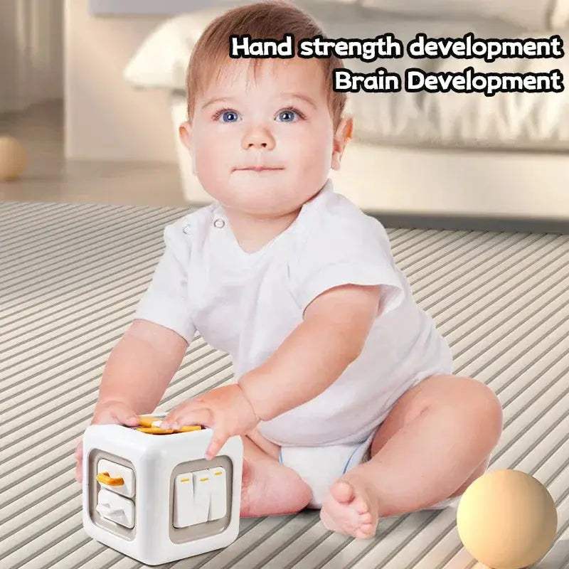 Montessori Busy Board 6 In 1 Educational Toy For Babies - ToylandEU