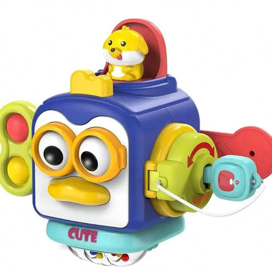  Montessori Busy Board 6in1 Activity Cube For Toddlers -  ToylandEU™