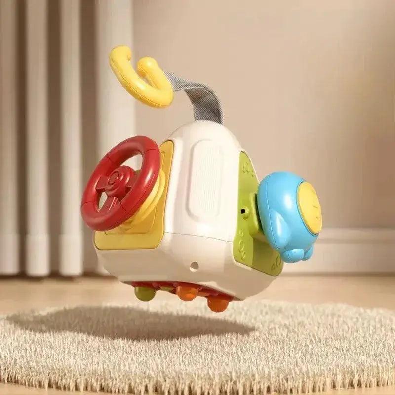  Montessori Busy Board Cube 6 In 1 Sensory Toy Toddlers -  ToylandEU™