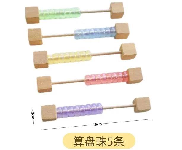 Montessori Busy Board DIY Wooden Accessories Educational Toy for Children with Castle Bulldozer Helicopter and Early Learning Activities - ToylandEU