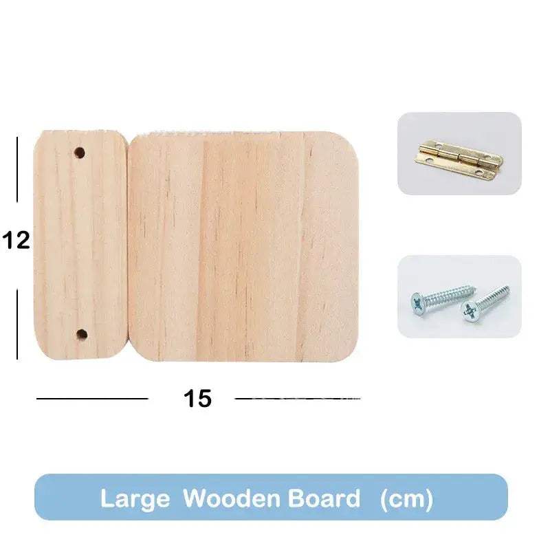 Montessori Busy Board Educational Kit For Wooden Toys And Locks - ToylandEU