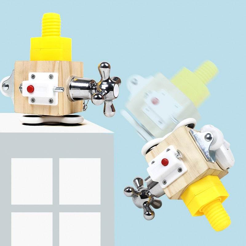 Montessori Busy Board: Brinquedo de habilidades divertidas e educativas para crianças - ToylandEU