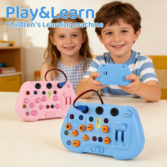  Montessori Busy Board Educational Toy With Lights -  ToylandEU™