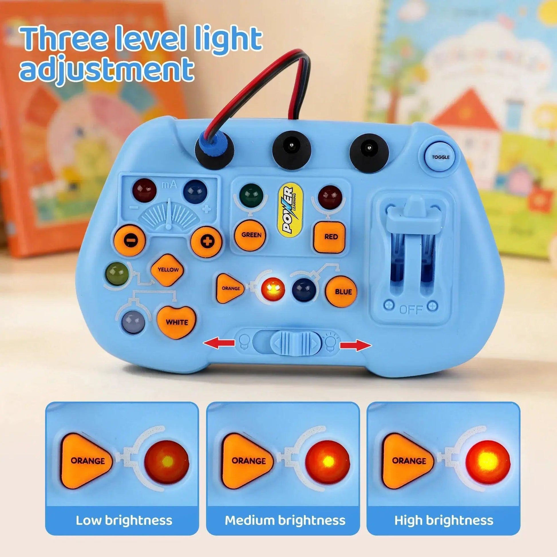  Montessori Busy Board Educational Toy With Lights -  ToylandEU™