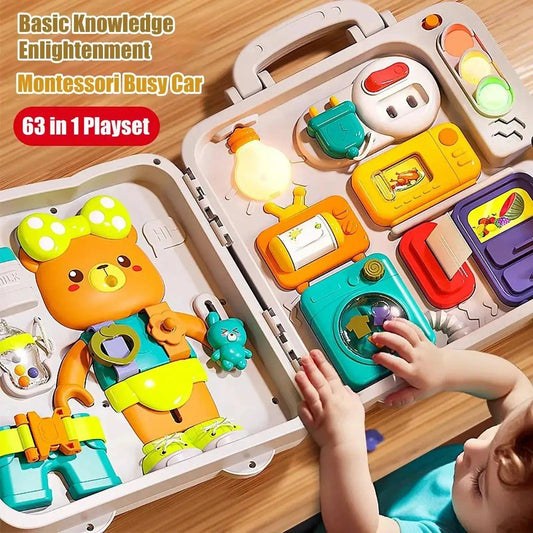  Montessori Busy Board For Babies CE CCC Certified -  ToylandEU™