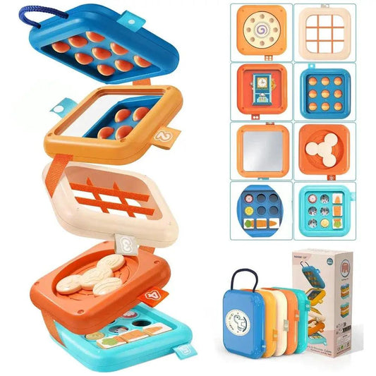  Montessori Busy Board For Babies Folding Puzzle CE -  ToylandEU™