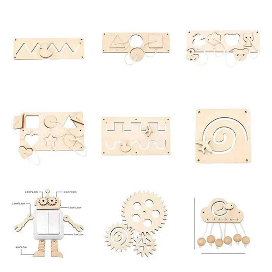  Montessori Busy Board Educational Toy For Kids Safe -  ToylandEU™